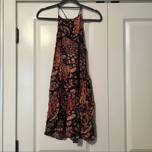 Abercrombie & Fitch Paisley Patterned Dress - SIZE SMALL